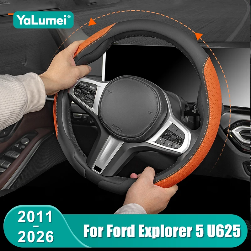 For Ford Explorer 5 U625 2011 2012 2013 2014 - 2016 2017 2018 2019 2020 2021 2022 2023 2024 2025 2026 Car Steering Wheel Cover
For Ford Explorer 5 U625 2011 2012 2013 2014 - 2016 2017 2018 2019 2020 2021 2022 2023 2024 2025 2026 Car Steering Wheel Cover