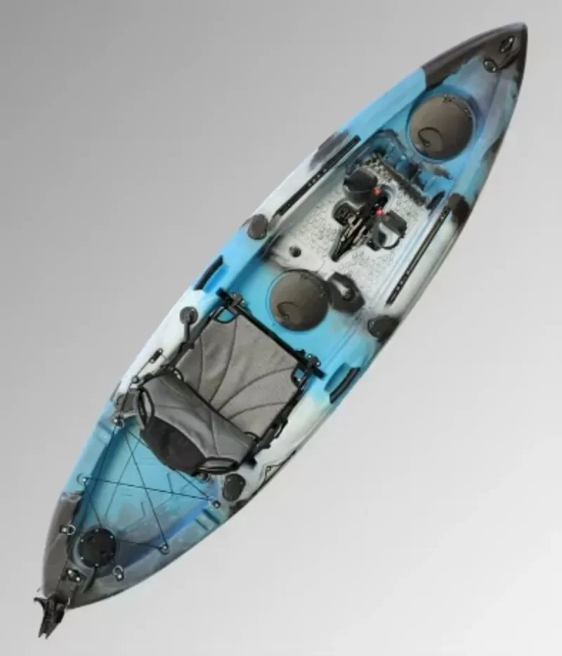 New Fishing Kayak Pedal Single Pedal Drive Sit Top Canoe 285cm Single Pedal Drive Fishing Kayak
New Fishing Kayak Pedal Single Pedal Drive Sit Top Canoe 285cm Single Pedal Drive Fishing Kayak