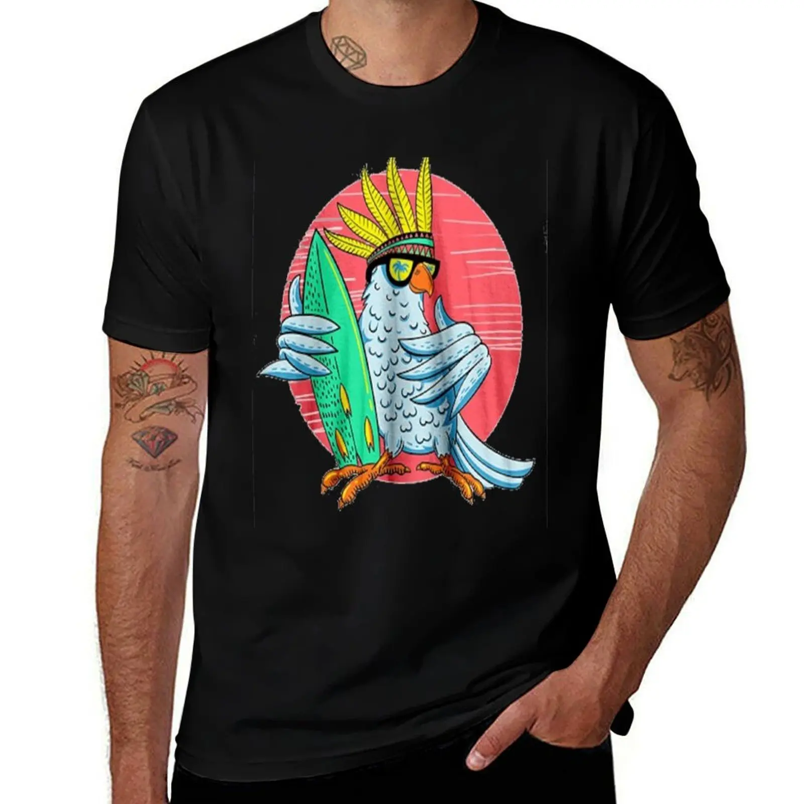 Серфинг Bird Vibes – крутая футболка с тропическим рисунком животных, рубашки с рисунком аниме, летняя рубашка, мужские винтажные футболки
Серфинг Bird Vibes – крутая футболка с тропическим рисунком животных, рубашки с рисунком аниме, летняя рубашка, мужские винтажные футболки