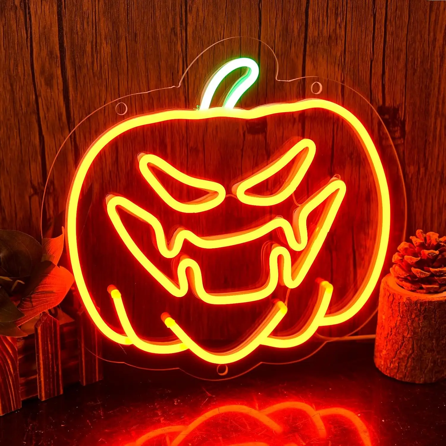 Orange Pumpkin Neon Sign Halloween Decoration LED Light for Festival Party Bedroom Game Room Kids’ Room Bar Wall Decor Kids Gift
Orange Pumpkin Neon Sign Halloween Decoration LED Light for Festival Party Bedroom Game Room Kids’ Room Bar Wall Decor Kids Gift