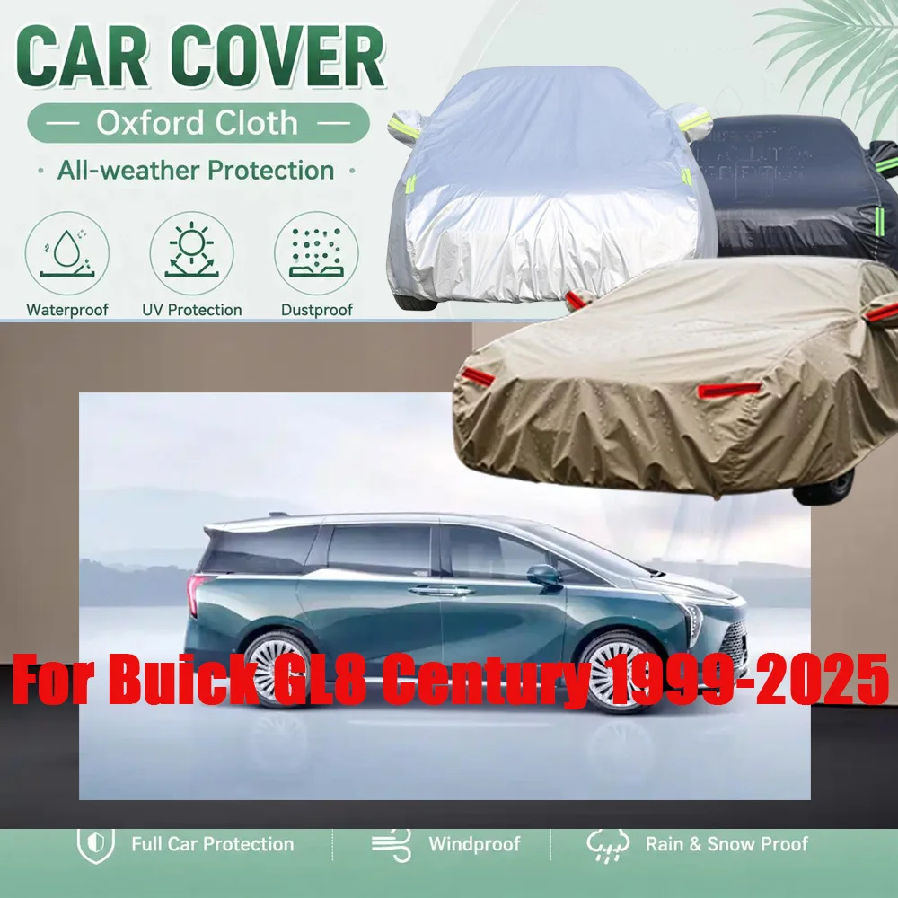 For Buick GL8 Century 1999-2025 Car Cover MPV Outdoor Anti UV Sun Shade Rain Snow Wind Scratch Resistant Cover Waterproof
For Buick GL8 Century 1999-2025 Car Cover MPV Outdoor Anti UV Sun Shade Rain Snow Wind Scratch Resistant Cover Waterproof
