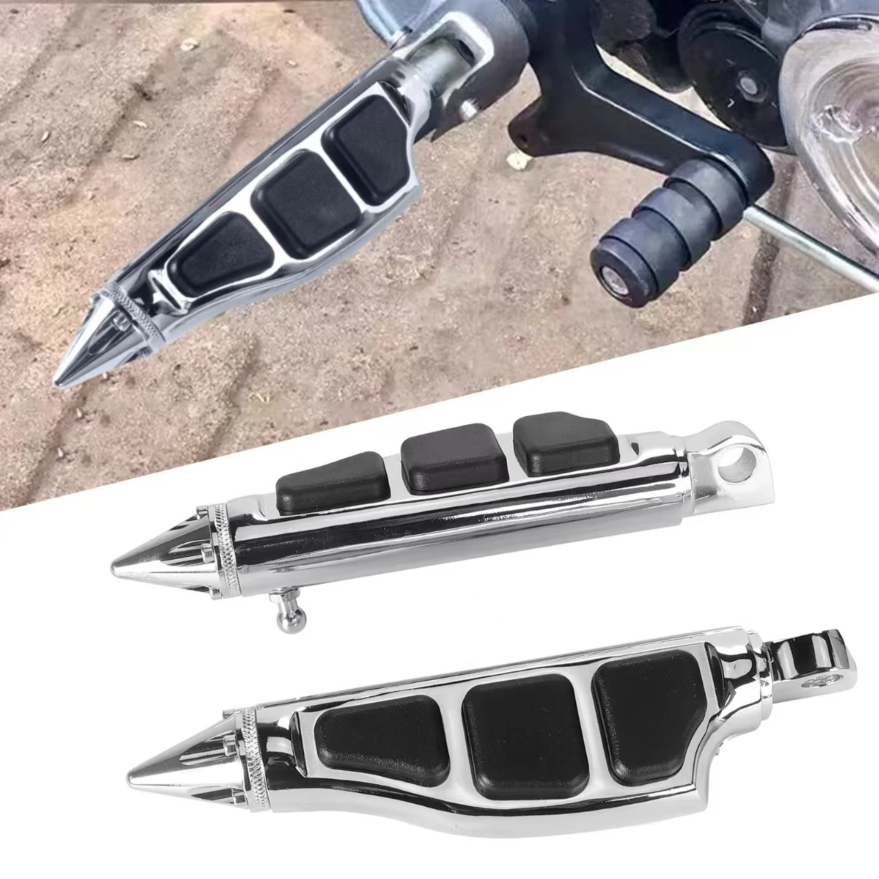 Aluminum Alloy Foot Support Plate, Modified Footrest Bracket, Universal For Harley Motorcycle Foot Pegs
Aluminum Alloy Foot Support Plate, Modified Footrest Bracket, Universal For Harley Motorcycle Foot Pegs