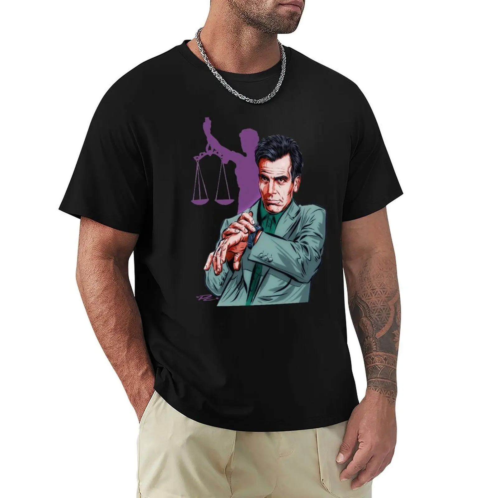 Maximilian Schell - An illustration by Paul Cemmick T-Shirt tees cotton graphic tees tshirts for men
Maximilian Schell - An illustration by Paul Cemmick T-Shirt tees cotton graphic tees tshirts for men
