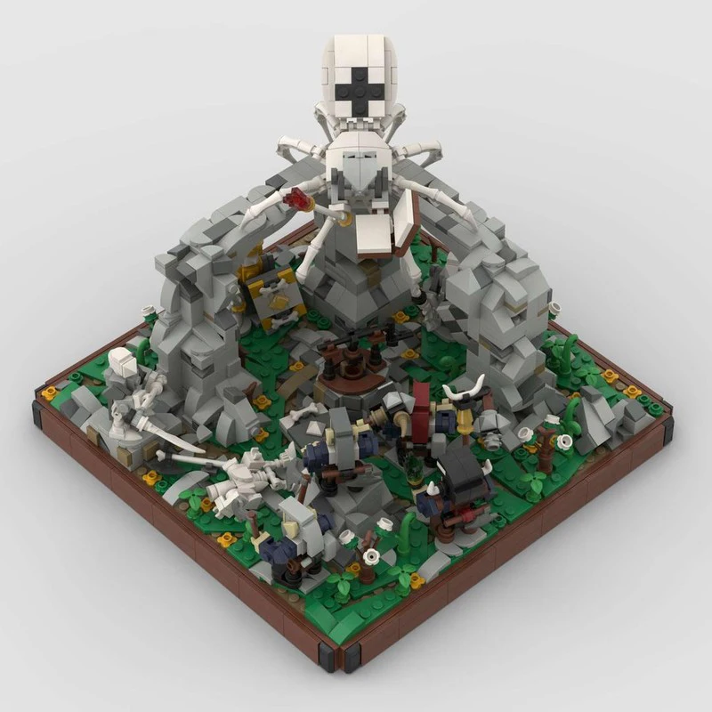 1780pcs MOC The Dwarfs meet the Skeleton King Castle Building Blocks Christmas Gift asy-to-Start Beginner Friendly Kit
1780pcs MOC The Dwarfs meet the Skeleton King Castle Building Blocks Christmas Gift asy-to-Start Beginner Friendly Kit