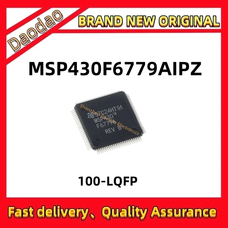 MSP430F6779AIPZ M430F6779AIPZ M430F6779 MSP430 IC Chip 100-LQFP Quality Brand New microcontroller
MSP430F6779AIPZ M430F6779AIPZ M430F6779 MSP430 IC Chip 100-LQFP Quality Brand New microcontroller