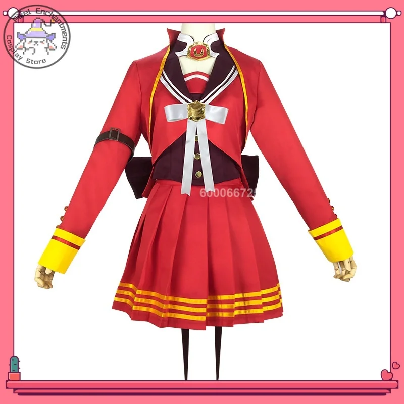 Uma Musume Pretty Derby Cosplay Costume Maruzensky's Winning Outfit Halloween Stage Performance Outfits Game - Licensed Red
Uma Musume Pretty Derby Cosplay Costume Maruzensky's Winning Outfit Halloween Stage Performance Outfits Game - Licensed Red