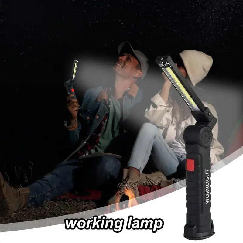 Work Light Flashlight LED Rechargeable Flashlights Magnetic Flash Light Powerful LED Flashlight For Camping Home Foldable LED
Work Light Flashlight LED Rechargeable Flashlights Magnetic Flash Light Powerful LED Flashlight For Camping Home Foldable LED