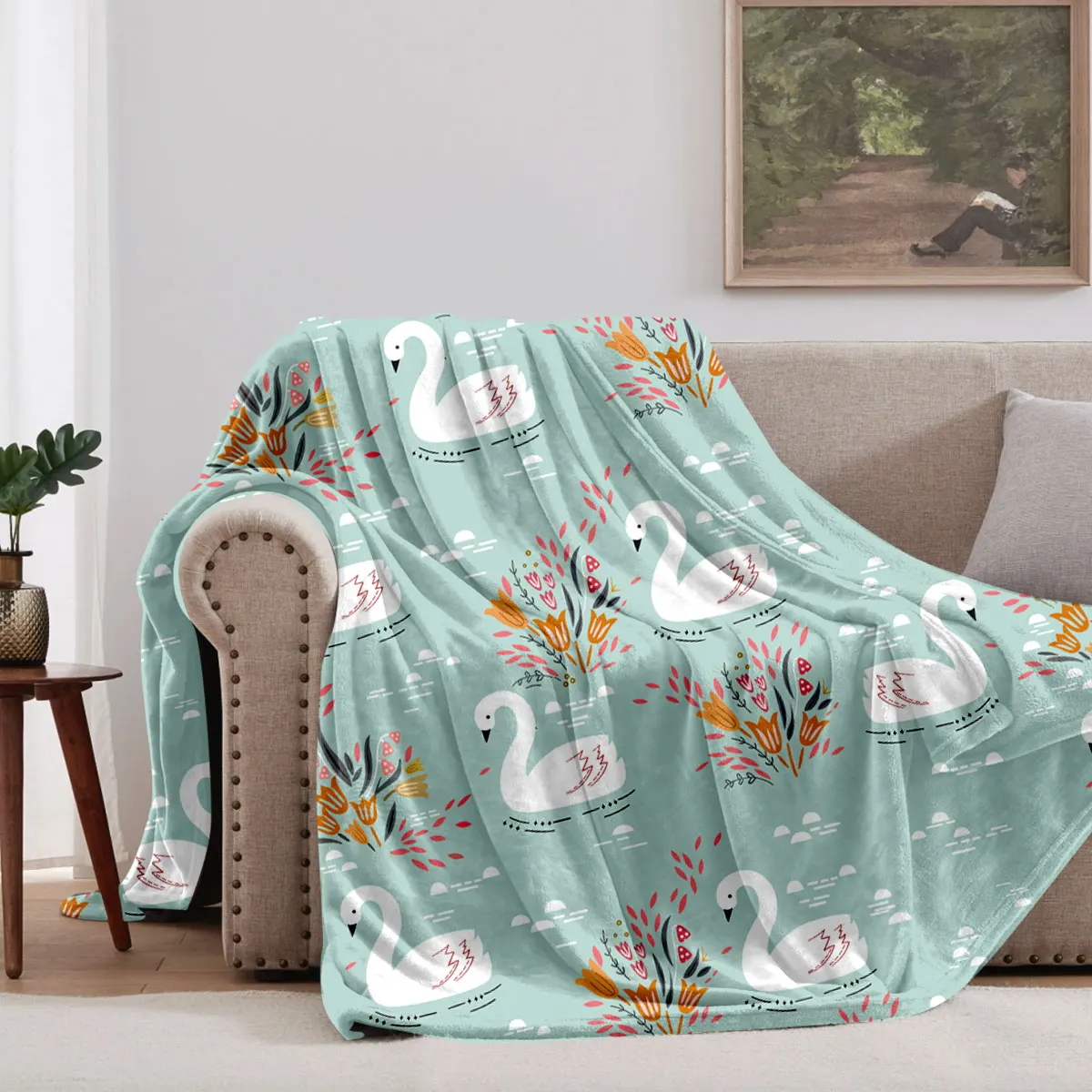 New Customized Swan Nap Blanket Personalized Photo Flannel Blanket Customized Text Picture for Pets Friends and Family Blanket
New Customized Swan Nap Blanket Personalized Photo Flannel Blanket Customized Text Picture for Pets Friends and Family Blanket