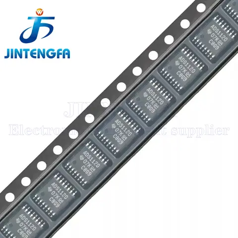 ADS1120IPWR ADS1220IPWR ADS1230IPWR ADS1120 ADS1220 ADS1230 TSSOP-16 Analog to Digital Converters ADC 16/24Bit SMD IC