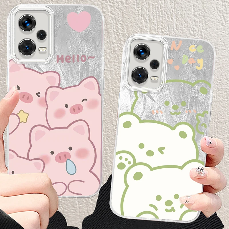 Pig Bear Pink Cute For Xiaomi Redmi Note 13 12 11 11S 10 10S 9 9S 8 Pro Plus Max 5G Feather Yarn Cover Phone Case
Pig Bear Pink Cute For Xiaomi Redmi Note 13 12 11 11S 10 10S 9 9S 8 Pro Plus Max 5G Feather Yarn Cover Phone Case