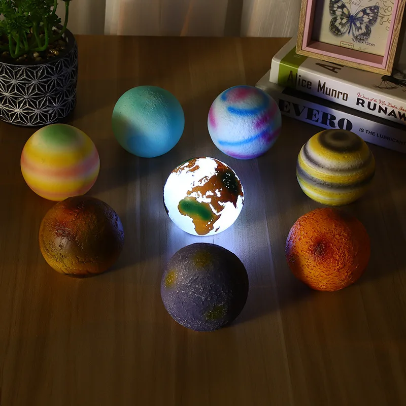 Planet Light, Eight Painted Galaxy Night Light
Planet Light, Eight Painted Galaxy Night Light