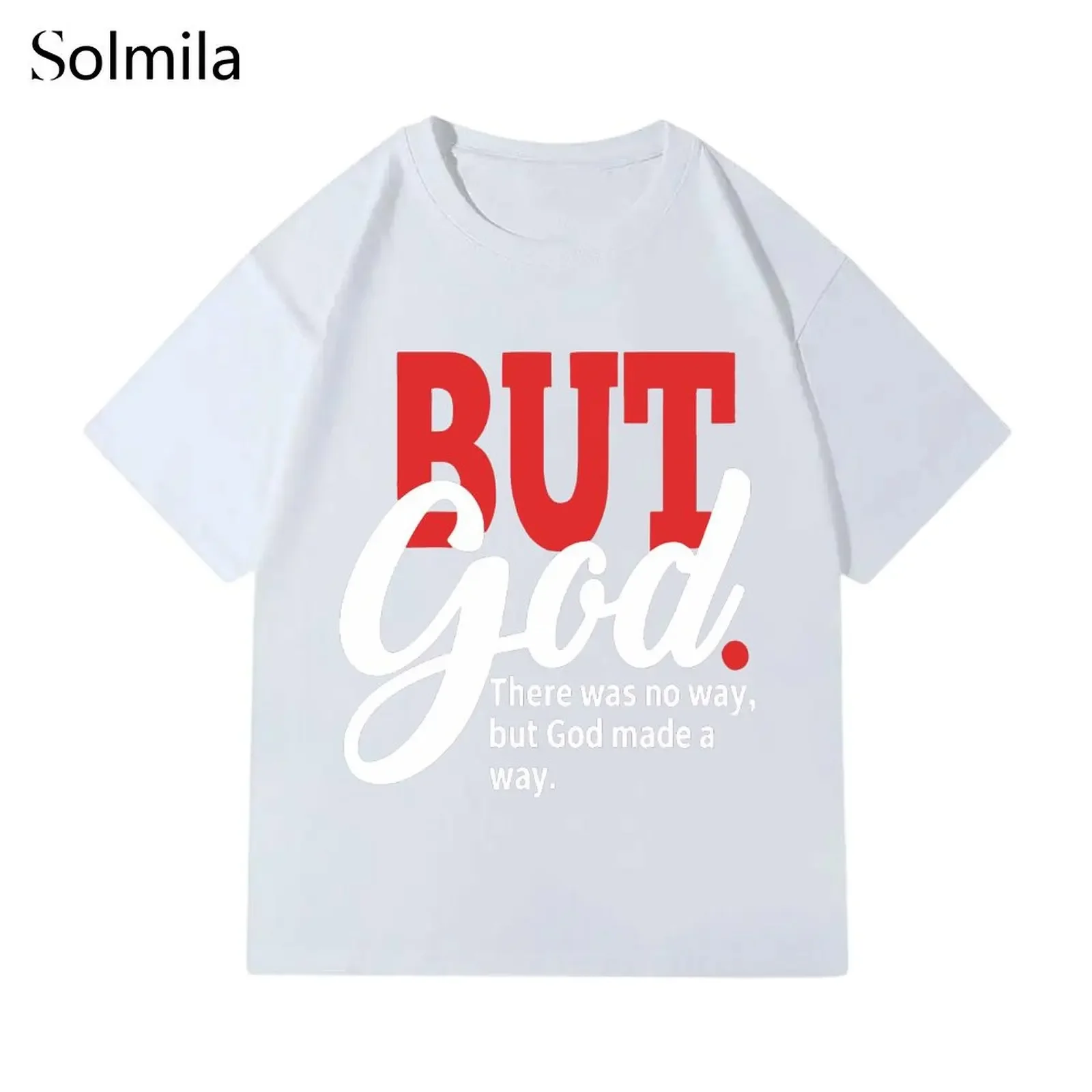 Women's Loose Short Sleeve Tops - Solid Color With Contrast Color Letter Print, Trendy Design For Fashionable Ladies
Women's Loose Short Sleeve Tops - Solid Color With Contrast Color Letter Print, Trendy Design For Fashionable Ladies