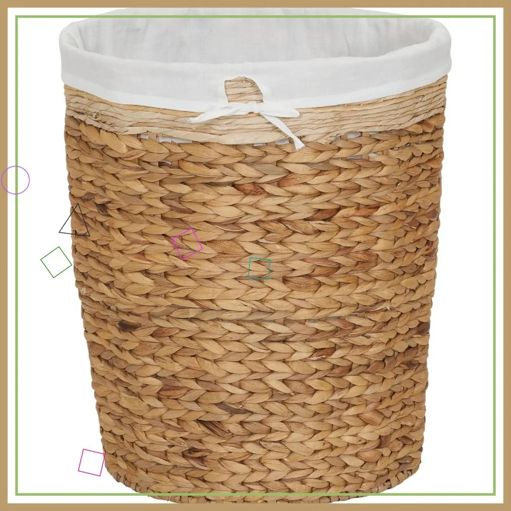 Natural Wicker Laundry Hamper with Removable Liner, Oversized Basket for Household Essentials, Adults & Families
Natural Wicker Laundry Hamper with Removable Liner, Oversized Basket for Household Essentials, Adults & Families