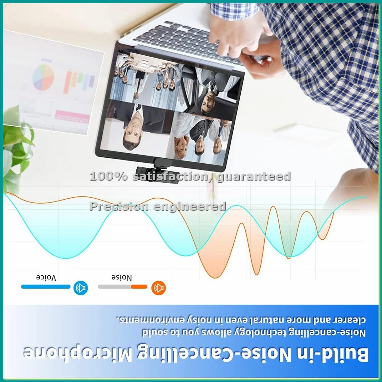 USB-веб-камера с микрофоном, 1080P USB-камера для видеозвонков, конференций и стриминга для ПК/ноутбука/компьютера - TCES
USB-веб-камера с микрофоном, 1080P USB-камера для видеозвонков, конференций и стриминга для ПК/ноутбука/компьютера - TCES