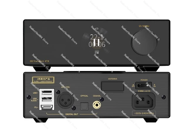 FOR ET3 HIFI CD Transport Player Wireless WiFi Streaming Hi-Res Audio Full-Featured Digital Turntable Bluetooth 5.0 PCM768
FOR ET3 HIFI CD Transport Player Wireless WiFi Streaming Hi-Res Audio Full-Featured Digital Turntable Bluetooth 5.0 PCM768