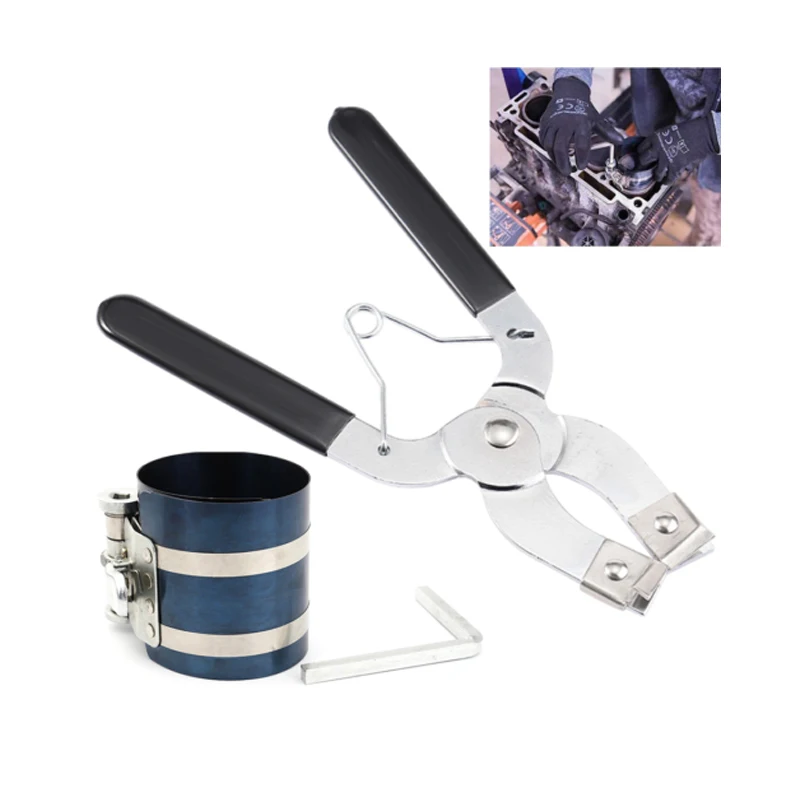 Car Piston Ring Plier Compressor Remover Expander Engine Wrench Kit
Car Piston Ring Plier Compressor Remover Expander Engine Wrench Kit