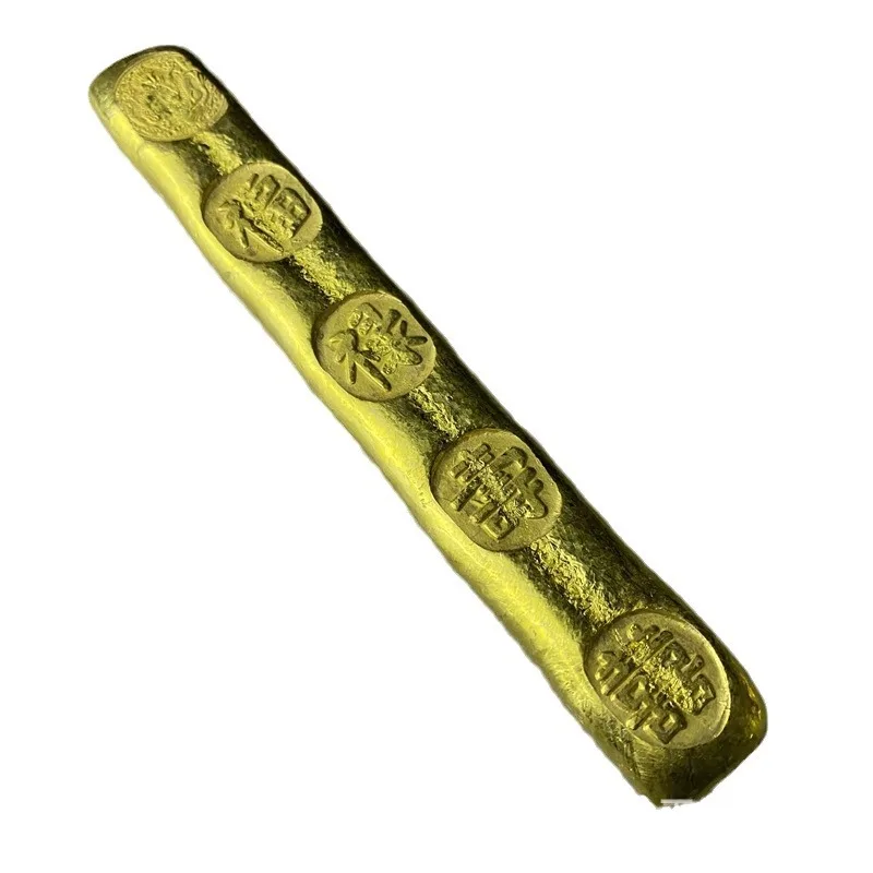 Gold ingot bar copper gilt handicraft home decoration film and television shooting home decoration handicraft ornament
Gold ingot bar copper gilt handicraft home decoration film and television shooting home decoration handicraft ornament