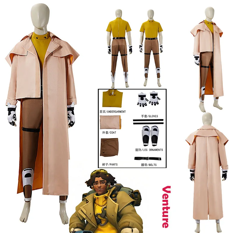WHH Anime Game Overwatch Venture Cosplay New Costume Top Pants Nice Stitching cosplay outfits for Men Halloween role Play party
WHH Anime Game Overwatch Venture Cosplay New Costume Top Pants Nice Stitching cosplay outfits for Men Halloween role Play party