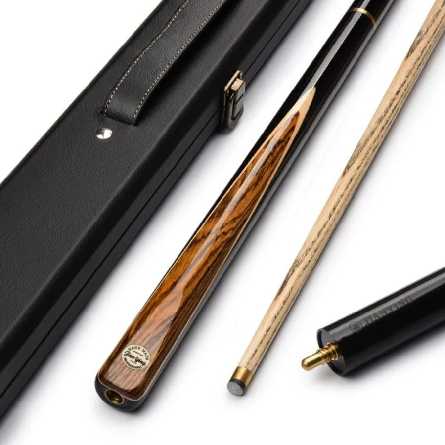 Handmade 3/4 Joint Snooker Cue Stick, Wooden Pool Cue, 57" 19oz Professional Billiard Cue with 10mm Tip, Dark Color Finish, Ext
Handmade 3/4 Joint Snooker Cue Stick, Wooden Pool Cue, 57" 19oz Professional Billiard Cue with 10mm Tip, Dark Color Finish, Ext
