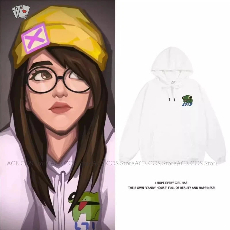 Костюм на Хэллоуин для взрослых VALORANT Killjoy Frog, белая толстовка с капюшоном, зимняя плюшевая толстовка унисекс, наряд с игровым персонажем в стиле аниме, повседневная одежда
Костюм на Хэллоуин для взрослых VALORANT Killjoy Frog, белая толстовка с капюшоном, зимняя плюшевая толстовка унисекс, наряд с игровым персонажем в стиле аниме, повседневная одежда