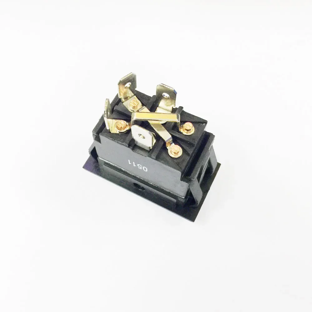 R13-129 4 Pins 125/250V 16A (ON)-OFF-(ON) DPDT Momentary Industrial Electric Rocker Pushbutton Switch for Power Tool Machine
R13-129 4 Pins 125/250V 16A (ON)-OFF-(ON) DPDT Momentary Industrial Electric Rocker Pushbutton Switch for Power Tool Machine