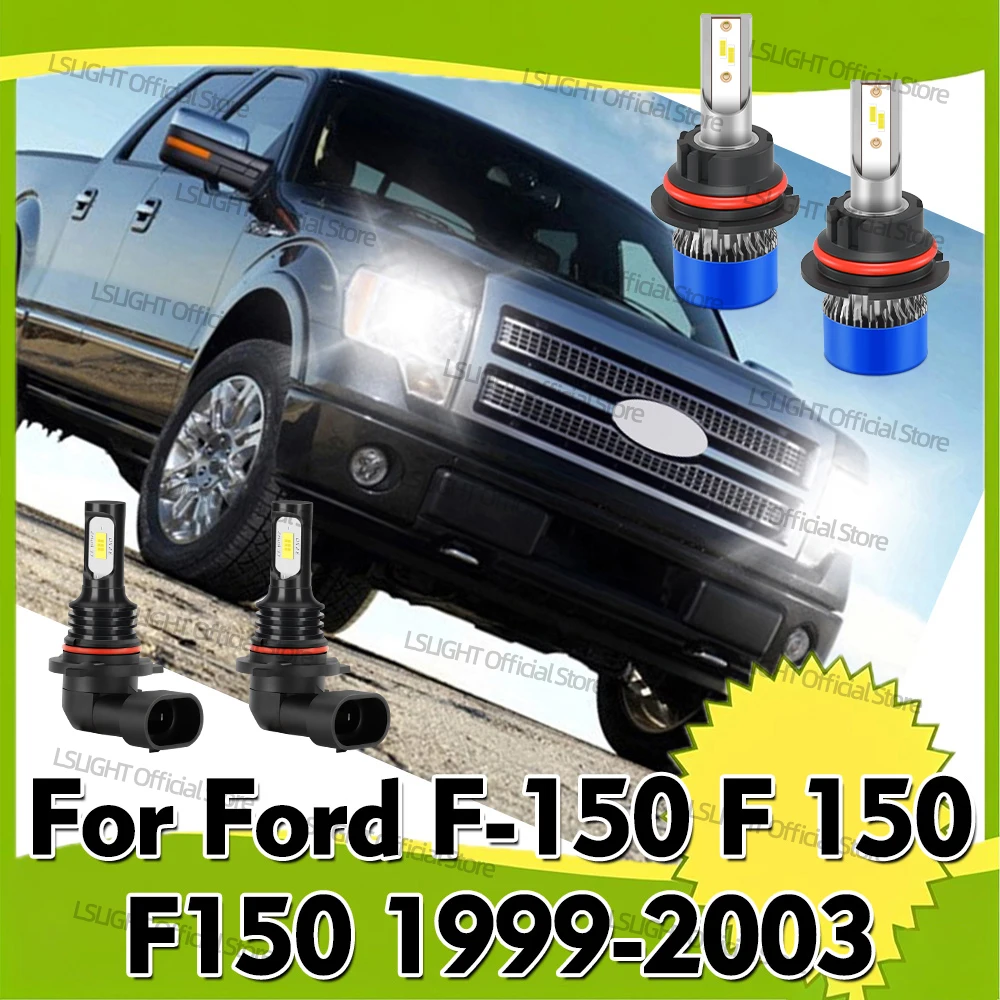 2/4x передние светодиодные фары 12V 6000K для Ford F-150 F150 1999-2003 CSP 3570, 20000 лм
2/4x передние светодиодные фары 12V 6000K для Ford F-150 F150 1999-2003 CSP 3570, 20000 лм