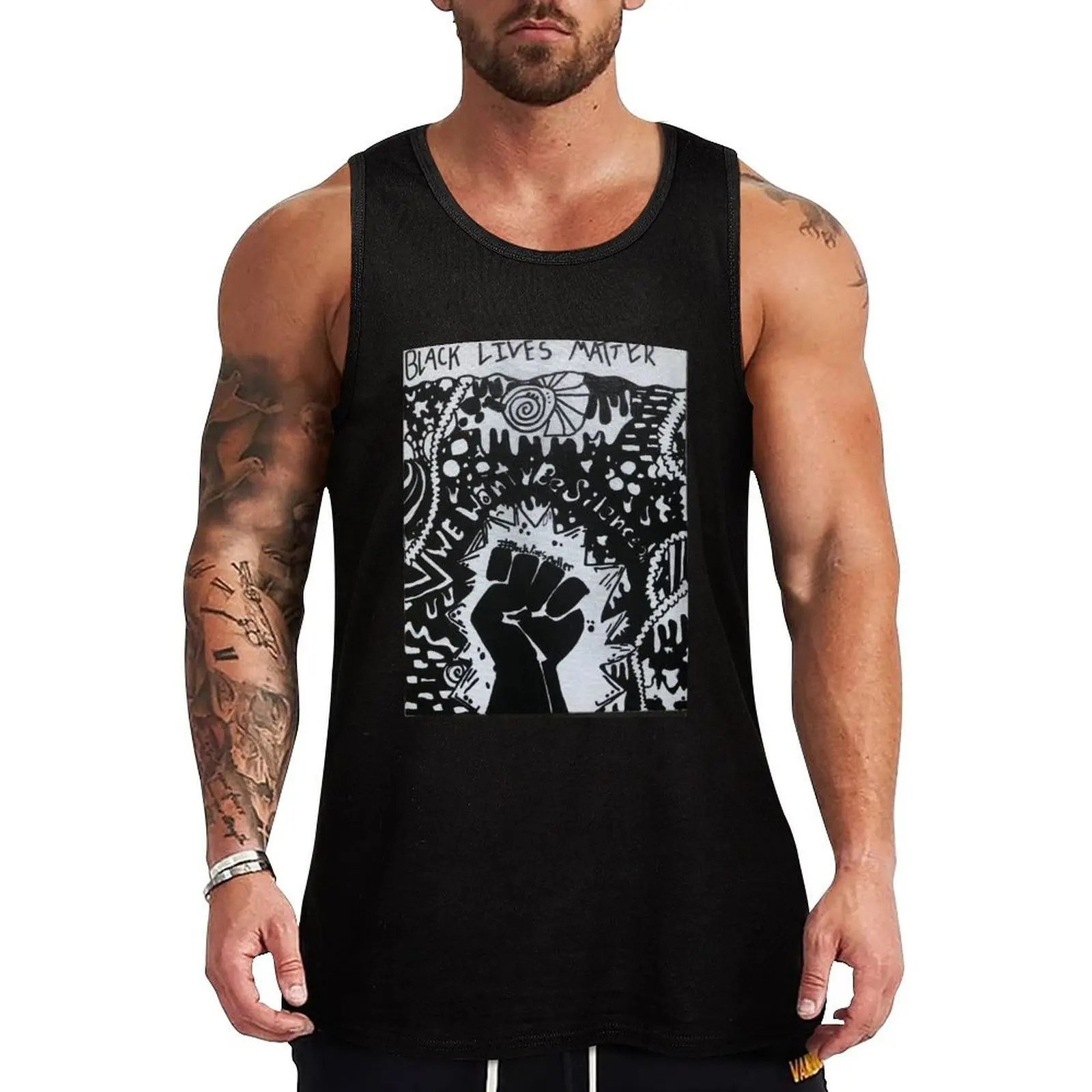 Black Lives Matter Tank Top Rugged Tank Top Workwear Casual Sleeveless Shirt
Black Lives Matter Tank Top Rugged Tank Top Workwear Casual Sleeveless Shirt