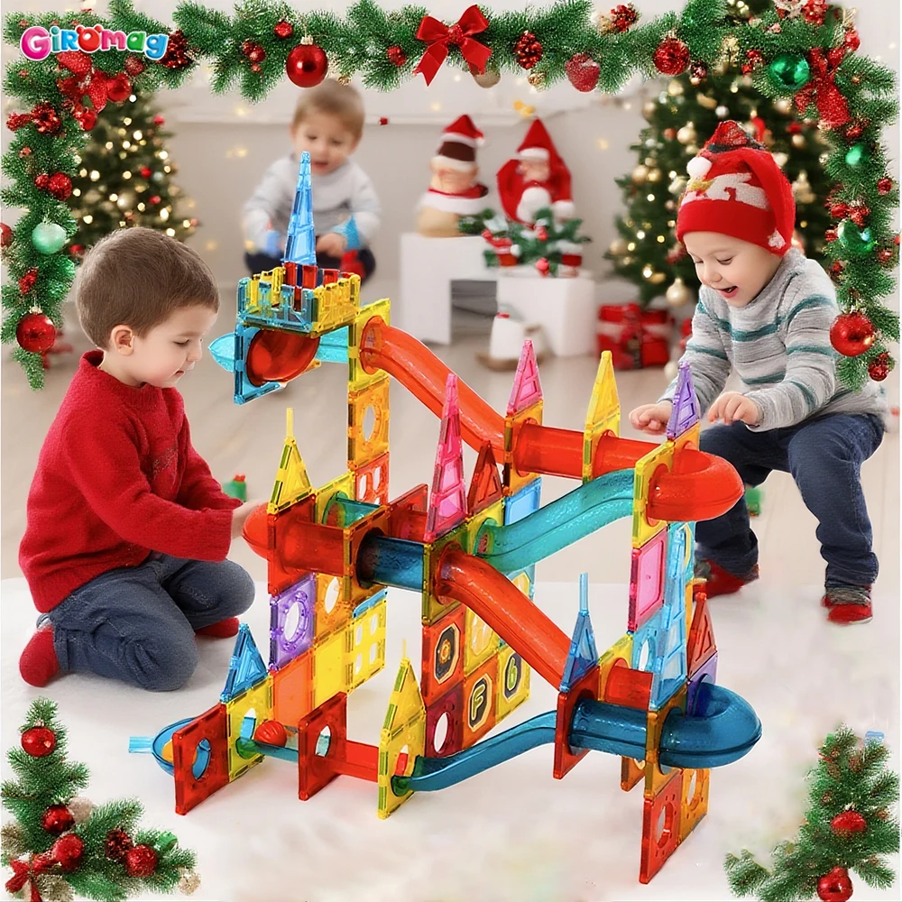 GIROMAG 50 шт. Набор для сборки магнитной плитки и трубок - STEM Развивающие строительные игрушки для детей, мальчиков и девочек в возрасте от 3 до 12 лет
GIROMAG 50 шт. Набор для сборки магнитной плитки и трубок - STEM Развивающие строительные игрушки для детей, мальчиков и девочек в возрасте от 3 до 12 лет