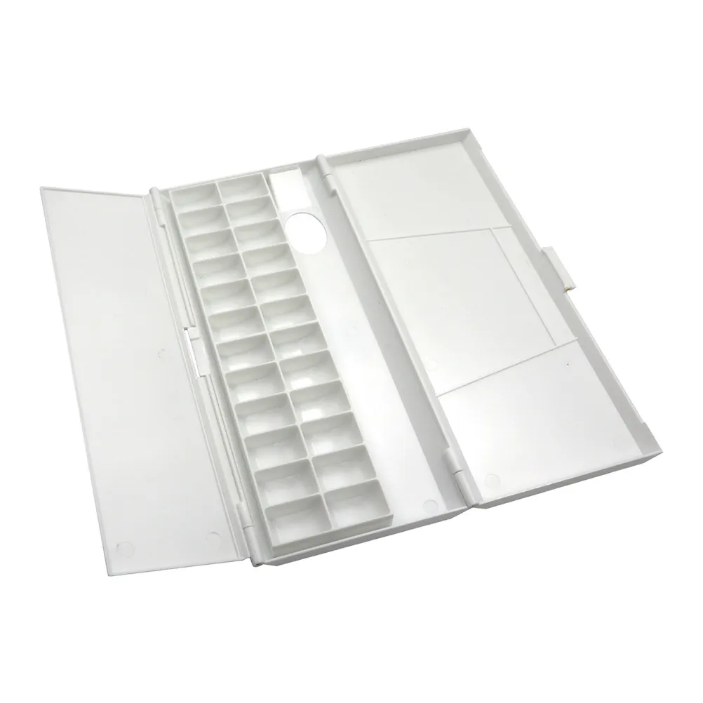 Foldable Watercolor Pigment Box with Clamshell Design for Artists Students Hobbyists Watercolor Oil Acrylic Painting Color
Foldable Watercolor Pigment Box with Clamshell Design for Artists Students Hobbyists Watercolor Oil Acrylic Painting Color