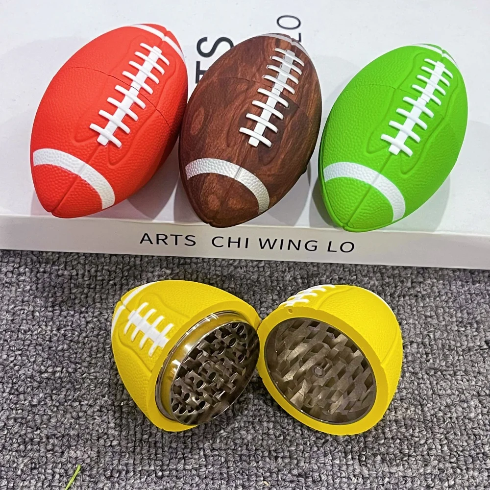 4.3inch 110mm Metal Rugby Herb Grinder Crusher 4-Layers Manual Mortar Pestle Mill Zinc Alloy Tobacco Grass Smoking Accessories
4.3inch 110mm Metal Rugby Herb Grinder Crusher 4-Layers Manual Mortar Pestle Mill Zinc Alloy Tobacco Grass Smoking Accessories