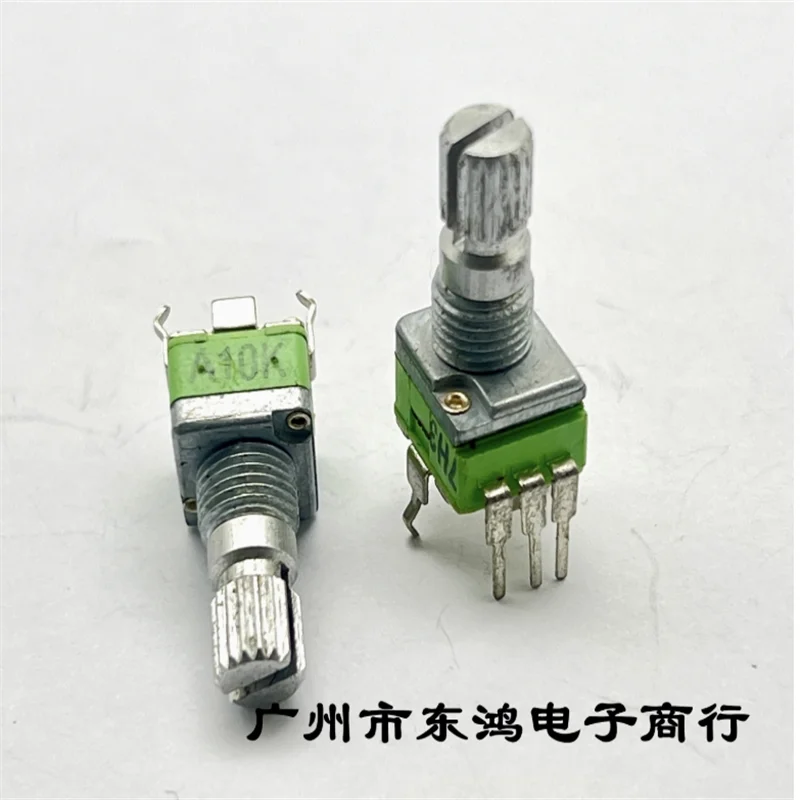 10PCS Taiwan ALPHA RK097 Single Precision Potentiometer A10K Shaft Length 15mm
10PCS Taiwan ALPHA RK097 Single Precision Potentiometer A10K Shaft Length 15mm