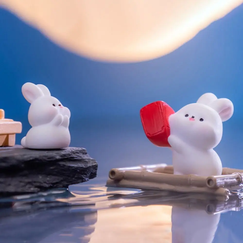 Cute Chinese Style Mooncake Rabbit Ornament Cartoon Mini Miniature Rabbit Figurine Resin Bunny Statue Mid-Autumn Festival
Cute Chinese Style Mooncake Rabbit Ornament Cartoon Mini Miniature Rabbit Figurine Resin Bunny Statue Mid-Autumn Festival