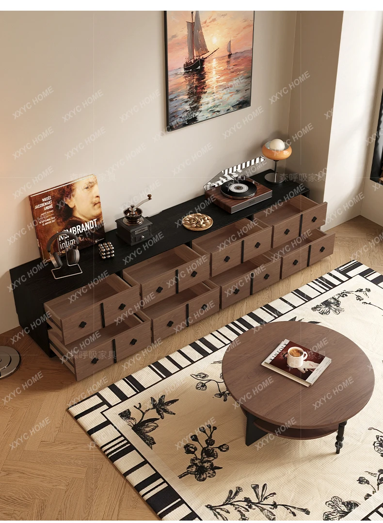 L Mid-Century Modern Retro Solid Wood TV Stands Cabinet Creativity Floor-Standing Space Living Room Furniture
L Mid-Century Modern Retro Solid Wood TV Stands Cabinet Creativity Floor-Standing Space Living Room Furniture