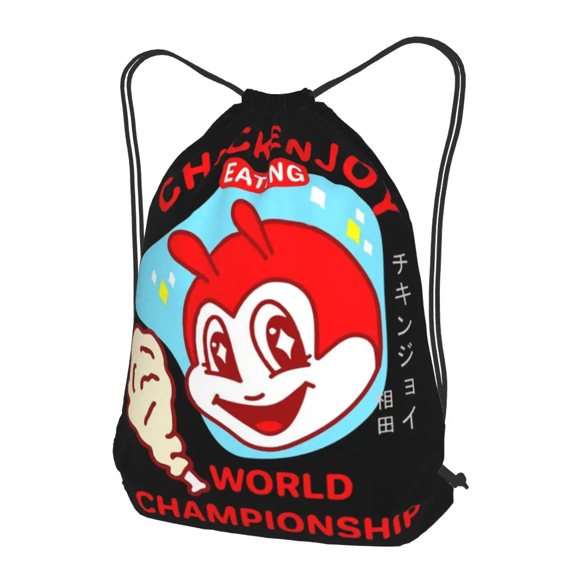 Jollibee Burger Restaurant Mascot Backpacks Casual Drawstring Bags Sports Bag Book Bags for Man Woman School
Jollibee Burger Restaurant Mascot Backpacks Casual Drawstring Bags Sports Bag Book Bags for Man Woman School