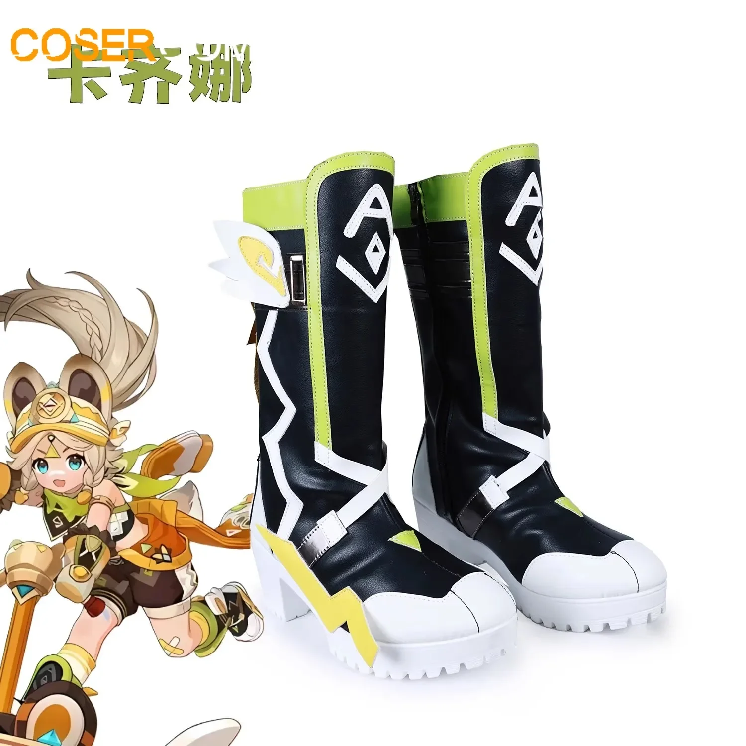 GenshinImpact Kachina Cosplay Boots Comic Anime Halloween Party Game Cosplay Shoes Prop
GenshinImpact Kachina Cosplay Boots Comic Anime Halloween Party Game Cosplay Shoes Prop