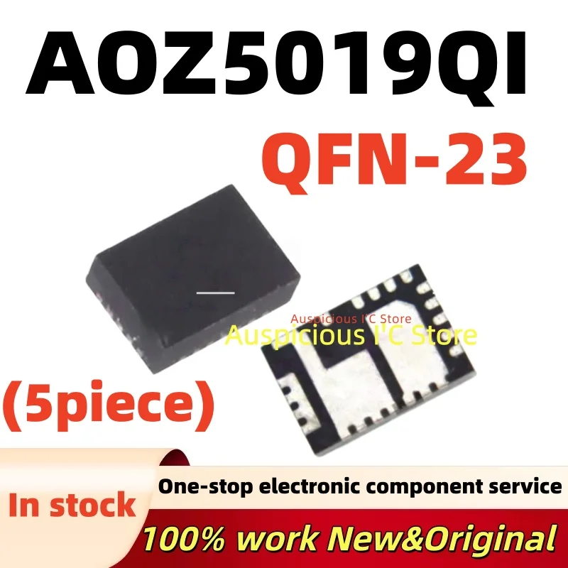 (5pcs) Z5019Q1 Z5019QI AOZ5019QI QFN-23
(5pcs) Z5019Q1 Z5019QI AOZ5019QI QFN-23