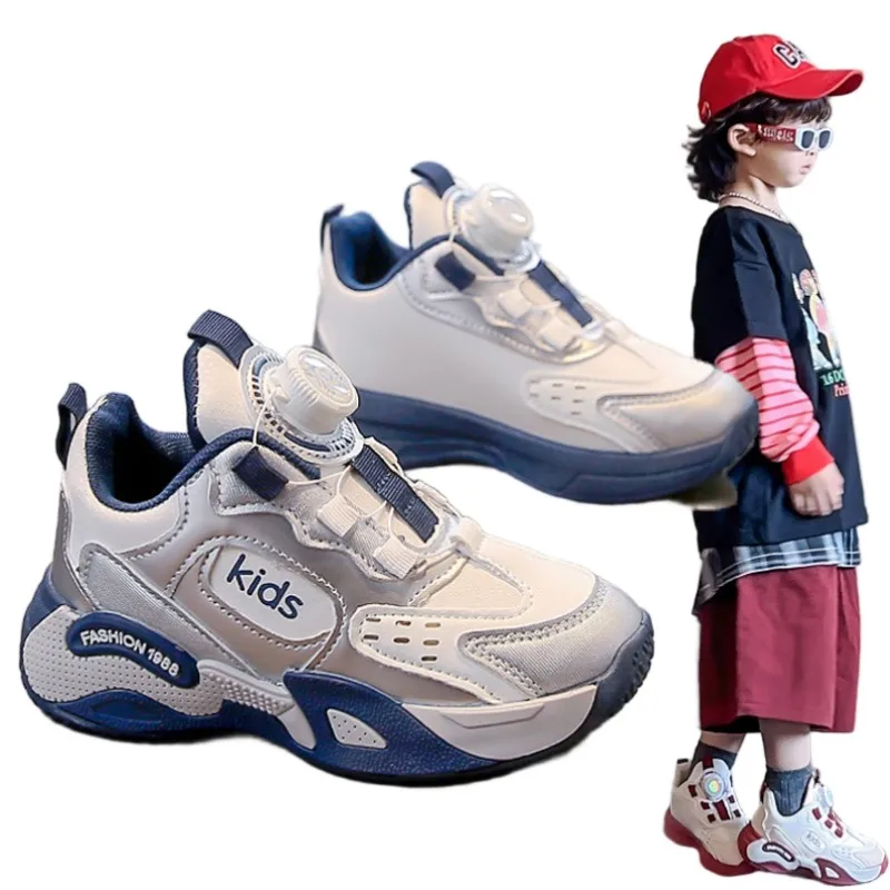 Kids sports shoes 2025 new autumn boys' casual knob buckle dad shoes girls' breathable student running shoes Pink Silver26-37
Kids sports shoes 2025 new autumn boys' casual knob buckle dad shoes girls' breathable student running shoes Pink Silver26-37