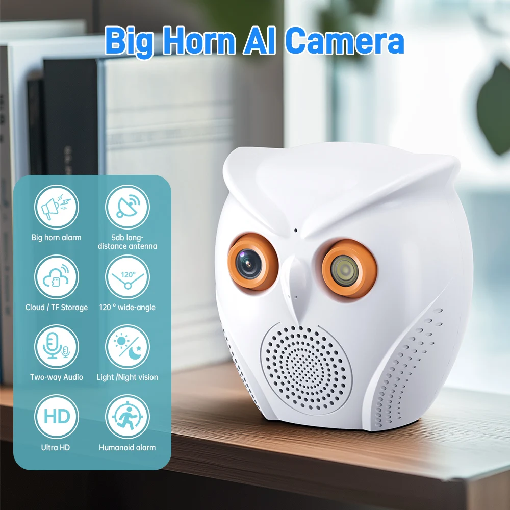 2MP 1080P iCsee APP Big Horn Ультра громкая беспроводная Wi-Fi IP-камера AI Обнаружение гуманоидов Домашняя безопасность CCTV Радионяня
2MP 1080P iCsee APP Big Horn Ультра громкая беспроводная Wi-Fi IP-камера AI Обнаружение гуманоидов Домашняя безопасность CCTV Радионяня