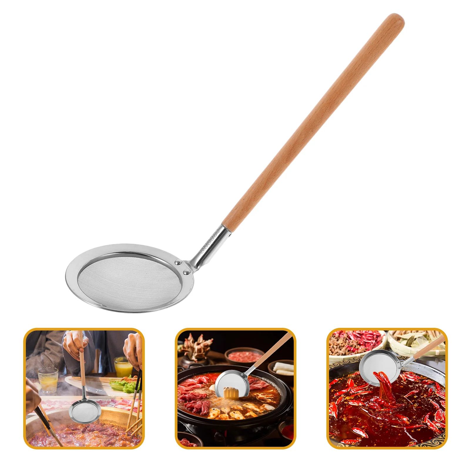 Hot Pot Colander Strainers for The Kitchen Food Hand with Handle Metal Skimmer Ladle Toothpaste
Hot Pot Colander Strainers for The Kitchen Food Hand with Handle Metal Skimmer Ladle Toothpaste