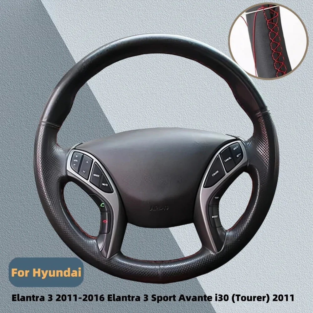 Чехол рулевого колеса автомобиля для Hyundai Elantra 3 2011-2016 Elantra 3 Sport Avante I30 (Tourer) 2011 кожа из микрофибры «сделай сам»
Чехол рулевого колеса автомобиля для Hyundai Elantra 3 2011-2016 Elantra 3 Sport Avante I30 (Tourer) 2011 кожа из микрофибры «сделай сам»