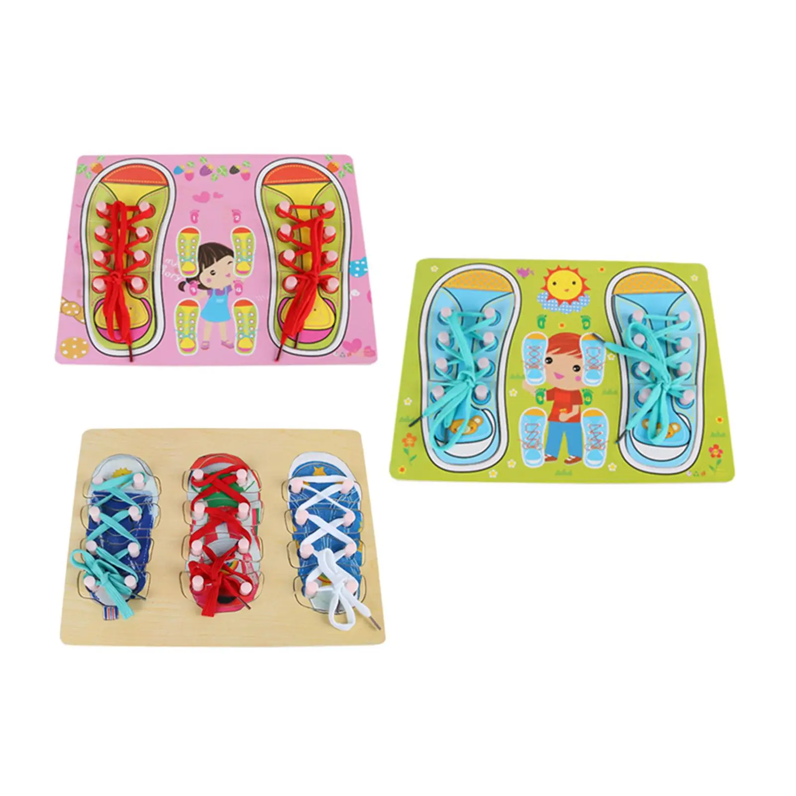 Portable Tie Shoelaces Learning Activity Toy Sensory Board Montessori Busy Board for Boy
Portable Tie Shoelaces Learning Activity Toy Sensory Board Montessori Busy Board for Boy