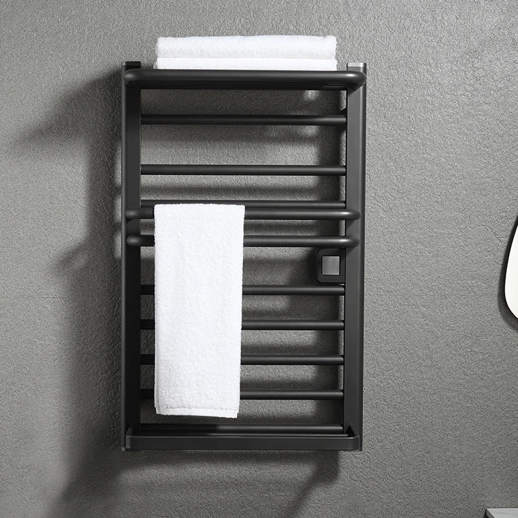 KAIIY Factory Electric Towel Rack Towel Heater Bathroom Rack Towel with Shelf Wall Mounted
KAIIY Factory Electric Towel Rack Towel Heater Bathroom Rack Towel with Shelf Wall Mounted
