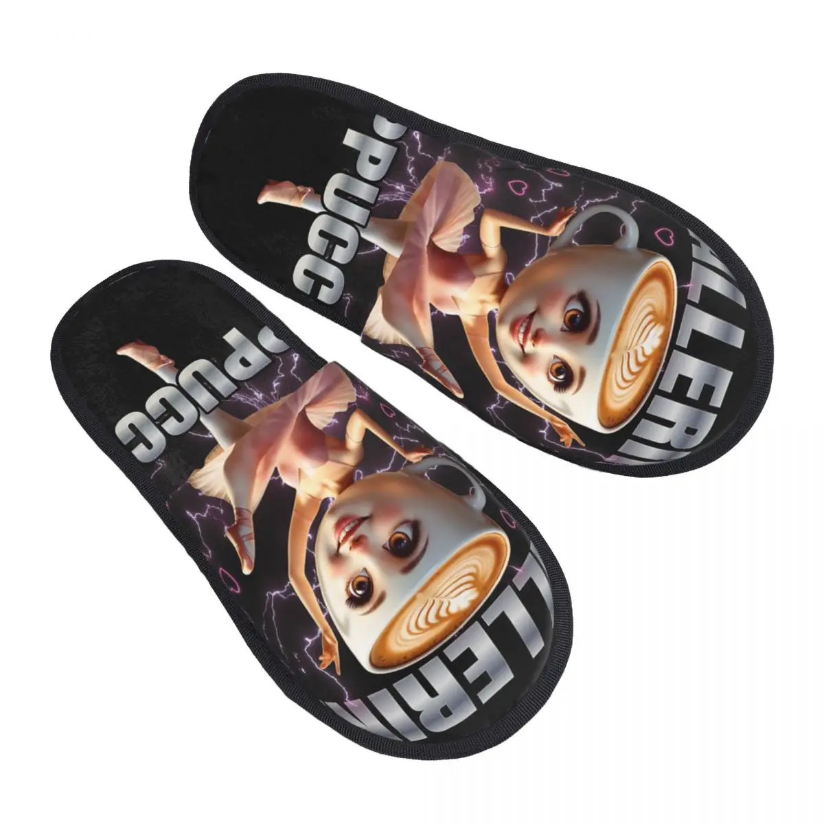 Ballerina Capuchina Italian Brainrot Tung Tung Tung Sahur House Slippers Women Cozy Memory Foam Slip On Bedroom Slipper Shoes
Ballerina Capuchina Italian Brainrot Tung Tung Tung Sahur House Slippers Women Cozy Memory Foam Slip On Bedroom Slipper Shoes