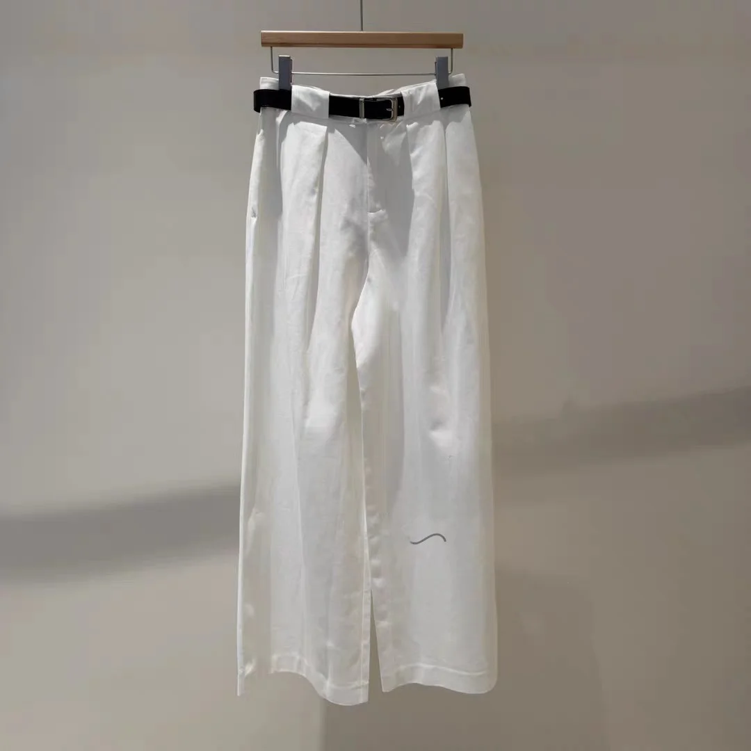 High Waist Wide Leg Casual Pants Women's Fashionable Versatile White Slimming Summer 2026 New Style Casual Long Trousers
High Waist Wide Leg Casual Pants Women's Fashionable Versatile White Slimming Summer 2026 New Style Casual Long Trousers