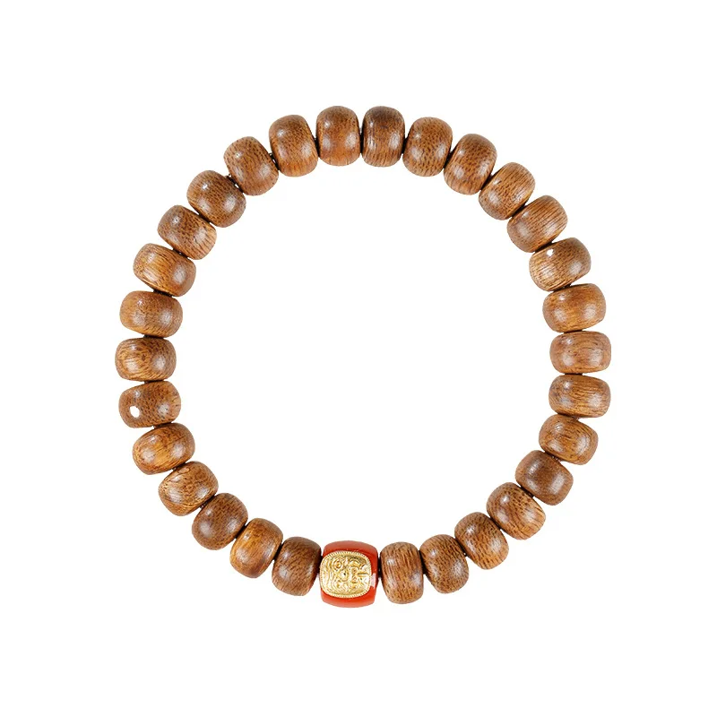 Kalimantan Hetian Jade Agarwood Bracelet Chinese Style Beaded Bracelet for Women Red Agata Tibetan Deity Bracelet Gifts
Kalimantan Hetian Jade Agarwood Bracelet Chinese Style Beaded Bracelet for Women Red Agata Tibetan Deity Bracelet Gifts