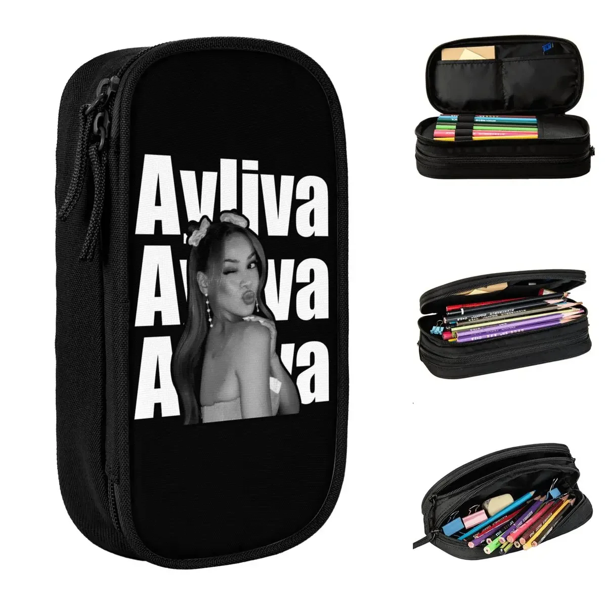 Grunge Style Ayliva In Liebe Pencil Cases Pencil Pouch Pen Holder for Girl Boy Large Storage Bags Students Zipper Stationery
Grunge Style Ayliva In Liebe Pencil Cases Pencil Pouch Pen Holder for Girl Boy Large Storage Bags Students Zipper Stationery