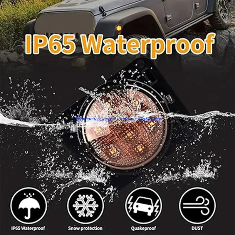 H7BD Replacement Side Guard Lights Halogen Turn Signals with UV Resistant Housing 55077895AD 55077894AD Suitable for Car
H7BD Replacement Side Guard Lights Halogen Turn Signals with UV Resistant Housing 55077895AD 55077894AD Suitable for Car