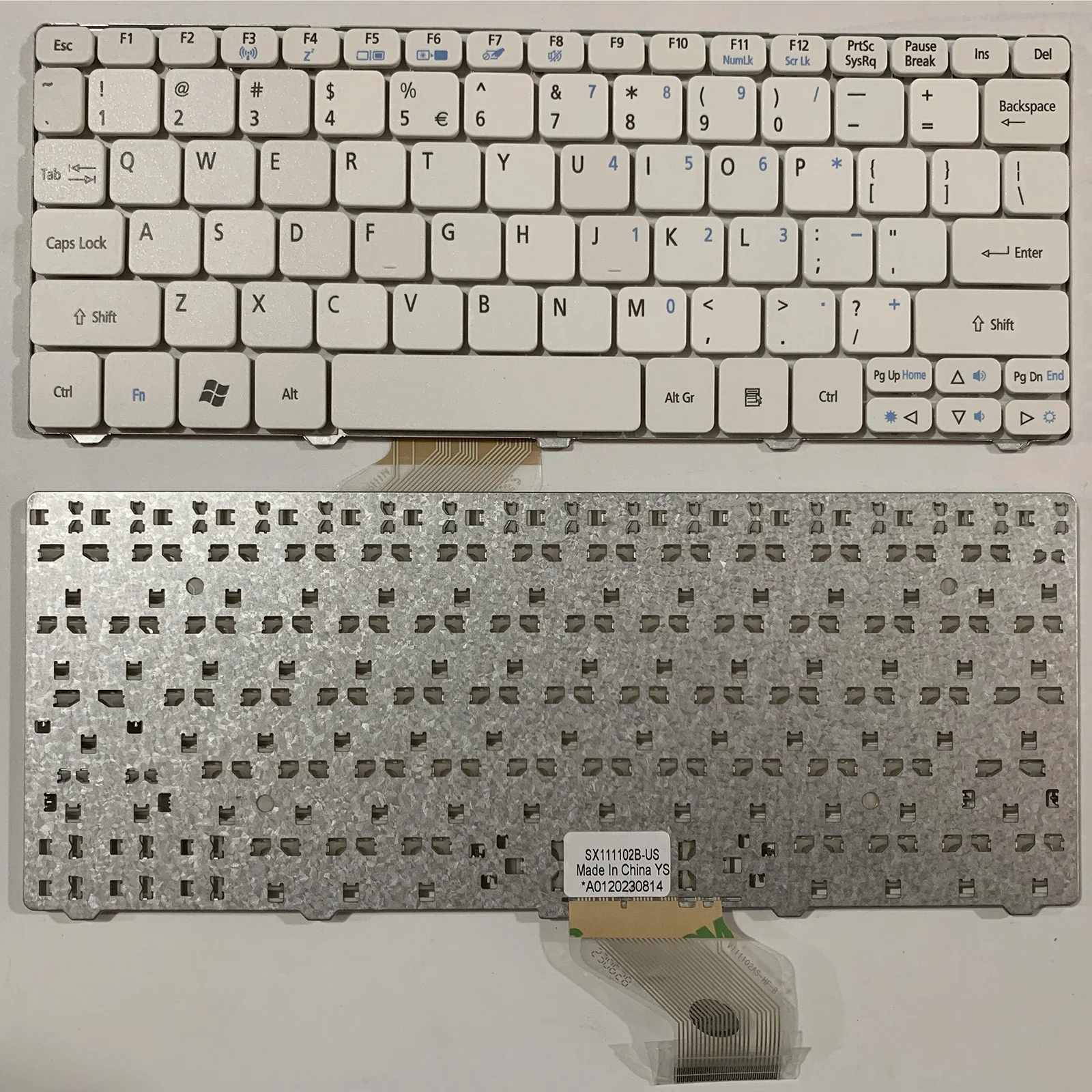 Laptop keyboard US Layout for Acer Aspire One D255 D255E D257 D260 532 532H D256 D270 D271 N55C ZH9 ZE6 ZE6 ZE7 ZH9 AOD255E NAV7
Laptop keyboard US Layout for Acer Aspire One D255 D255E D257 D260 532 532H D256 D270 D271 N55C ZH9 ZE6 ZE6 ZE7 ZH9 AOD255E NAV7