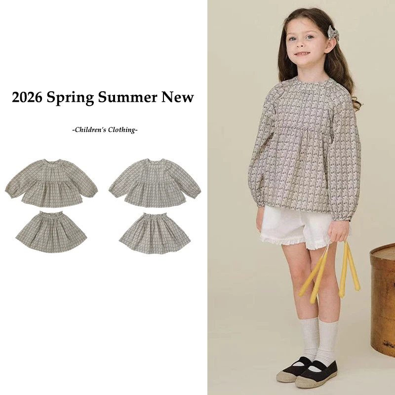 Детские комплекты Spring BENE: рубашка с длинным рукавом из чистого хлопка с вишневым принтом и юбка-полусолнце в тон, в деревенском стиле
Детские комплекты Spring BENE: рубашка с длинным рукавом из чистого хлопка с вишневым принтом и юбка-полусолнце в тон, в деревенском стиле