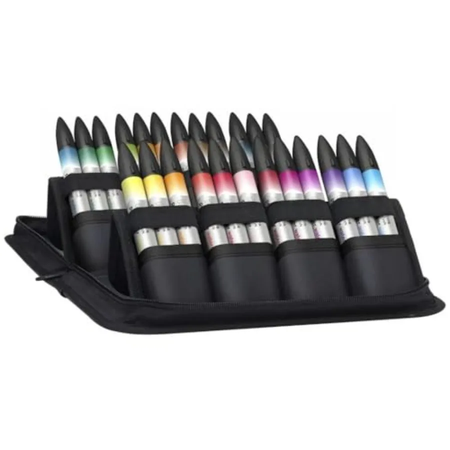 ProMarker Watercolor Marker Set 24 Count Basic Tones
ProMarker Watercolor Marker Set 24 Count Basic Tones